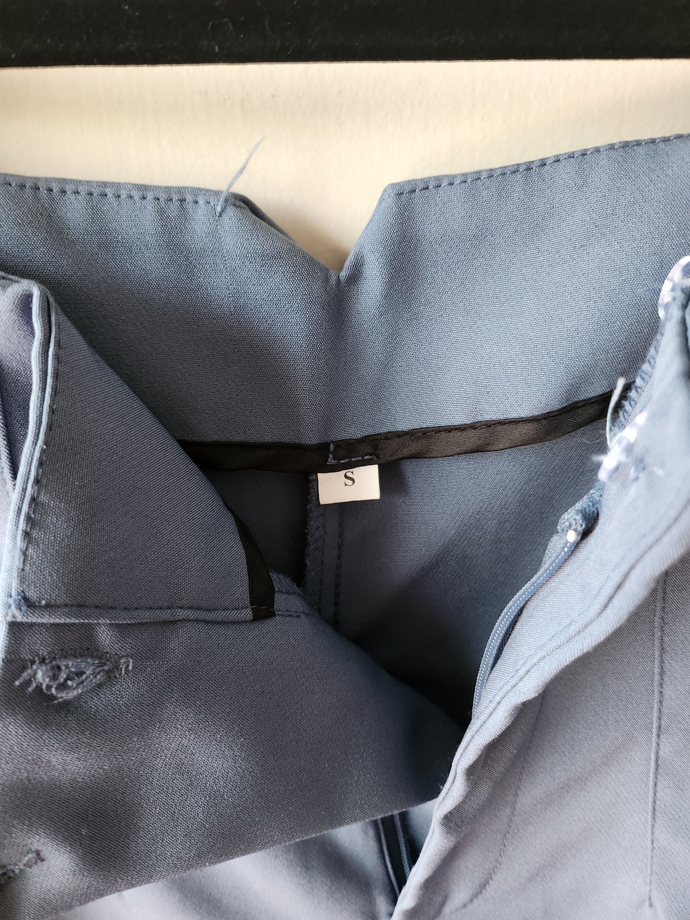 Source Unknown Light Blue Women's Tailored Pants - Picture 3 of 3